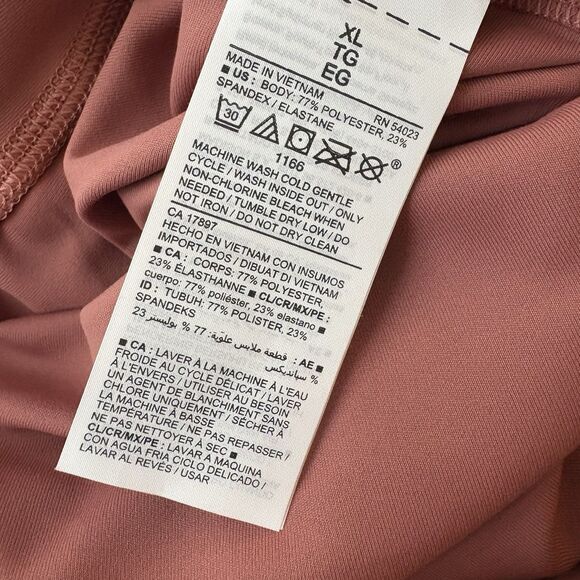 Old Navy Pink Mauve Light Compression High Rise Athletic Joggers Size XL New - Picture 7 of 8